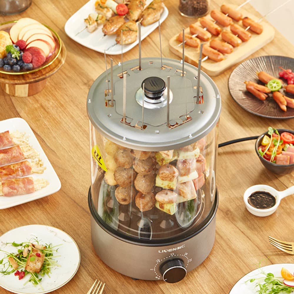 کباب پز چند منظوره شيائومی مدل LIVEN Barbecue KLJ121 — تصویر ۷