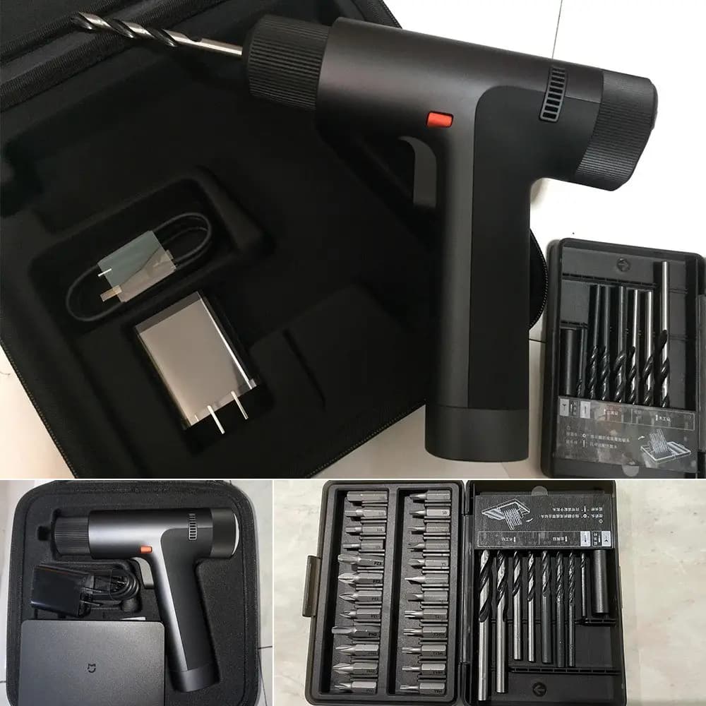 دريل شارژی چندمنظوره شيائومی مدل Mijia Cordless Electric Drill Kit — تصویر ۷