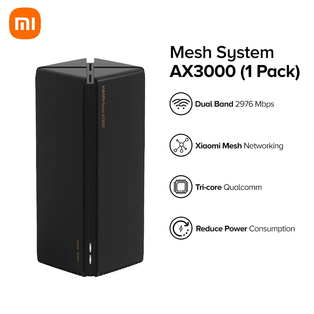 روتر و تقويت کننده وای فای شيائومی مدل Xiaomi Mesh System AX3000 — تصویر ۴