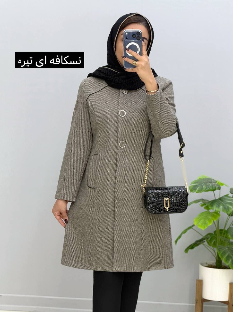 پالتو بلند فوتر آمتیس کد 458232 — تصویر ۲