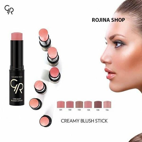 رژگونه استیکی گلدن رز شماره 111 — تصویر ۴