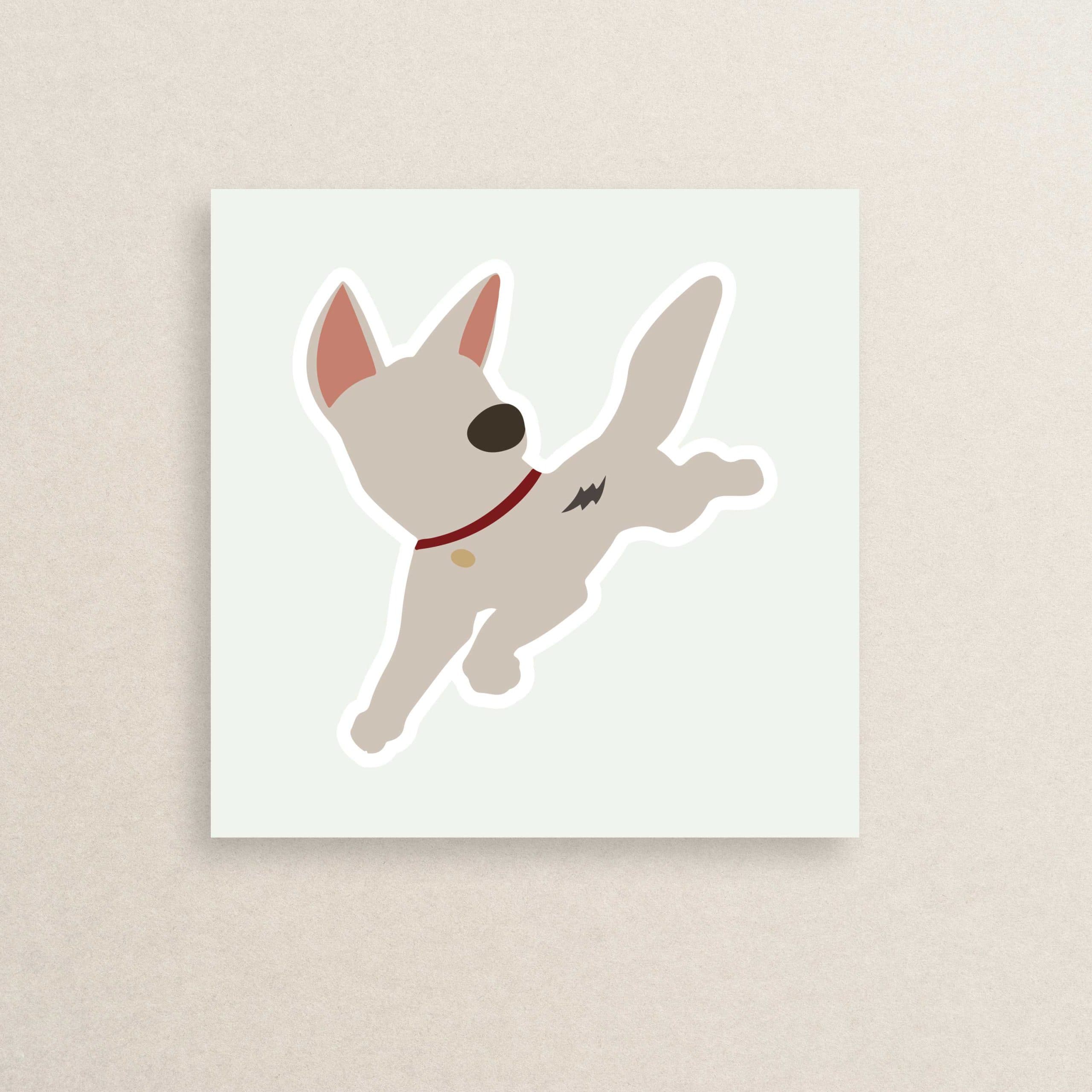 استیکر انیمیشن بولت سگ تیزپا 01 | Bolt animation sticker 01
