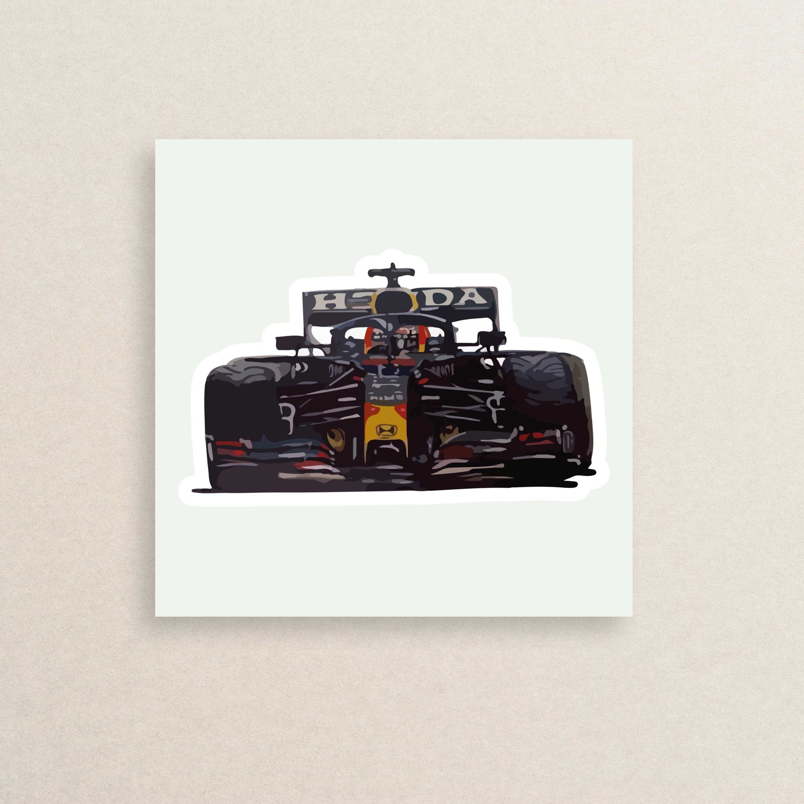 استیکر ماشین فرمول 1 – 11 | Formula 1 car sticker 11