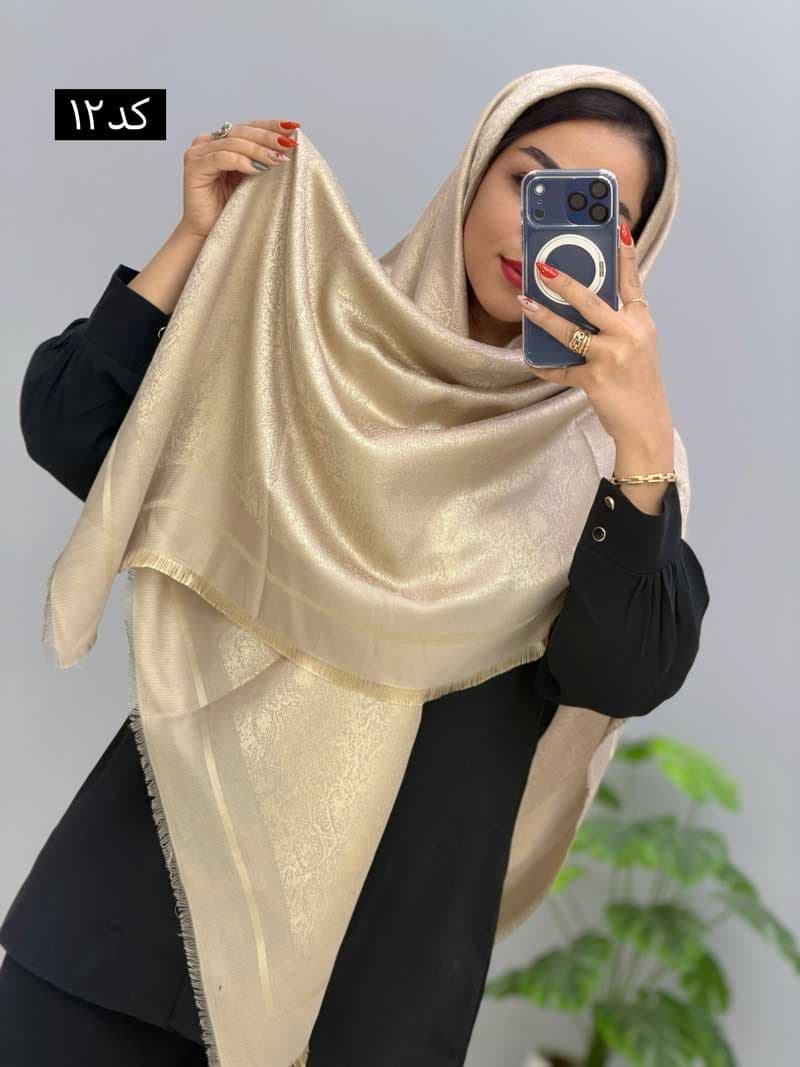 روسری ژاکارد آیسودا کد11027 — تصویر ۷