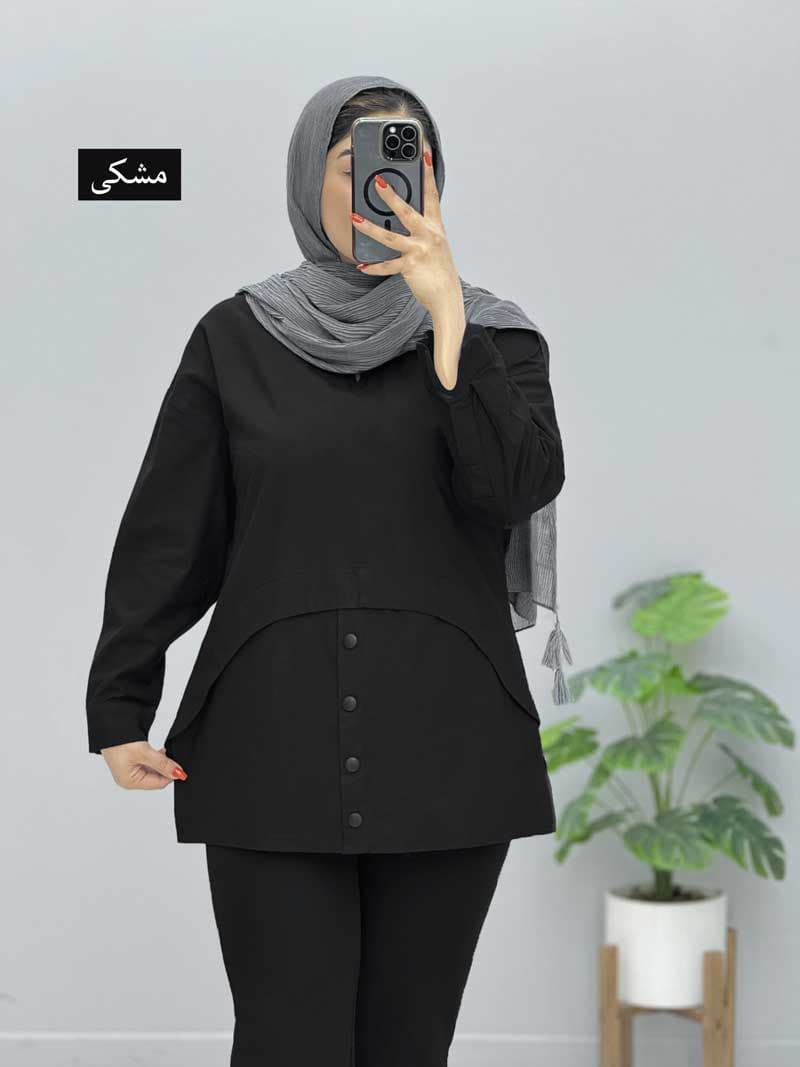 تونیک کتان دلاویژ کد 20863805 — تصویر ۷
