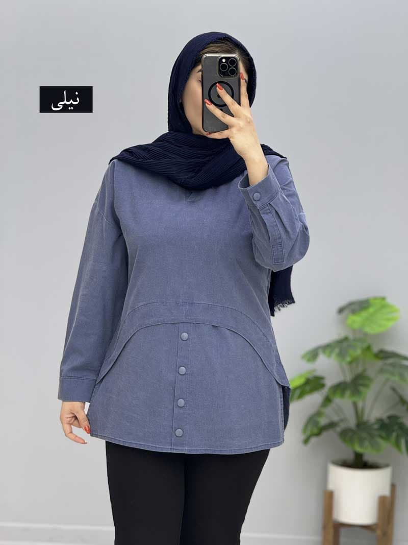 تونیک کتان دلاویژ کد 20863805 — تصویر ۳