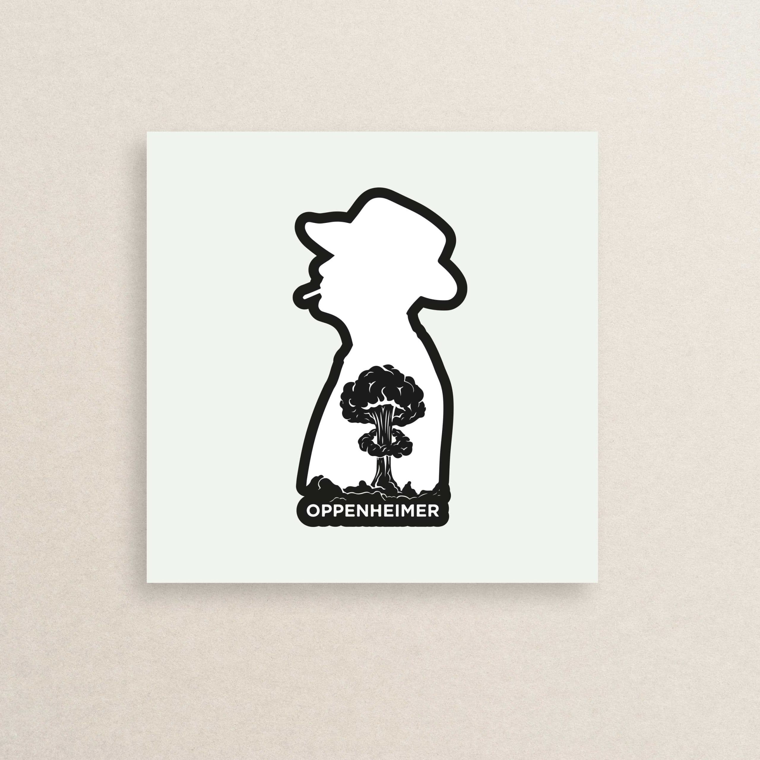 استیکر فیلم اوپنهایمر 05 | Oppenheimer sticker 05