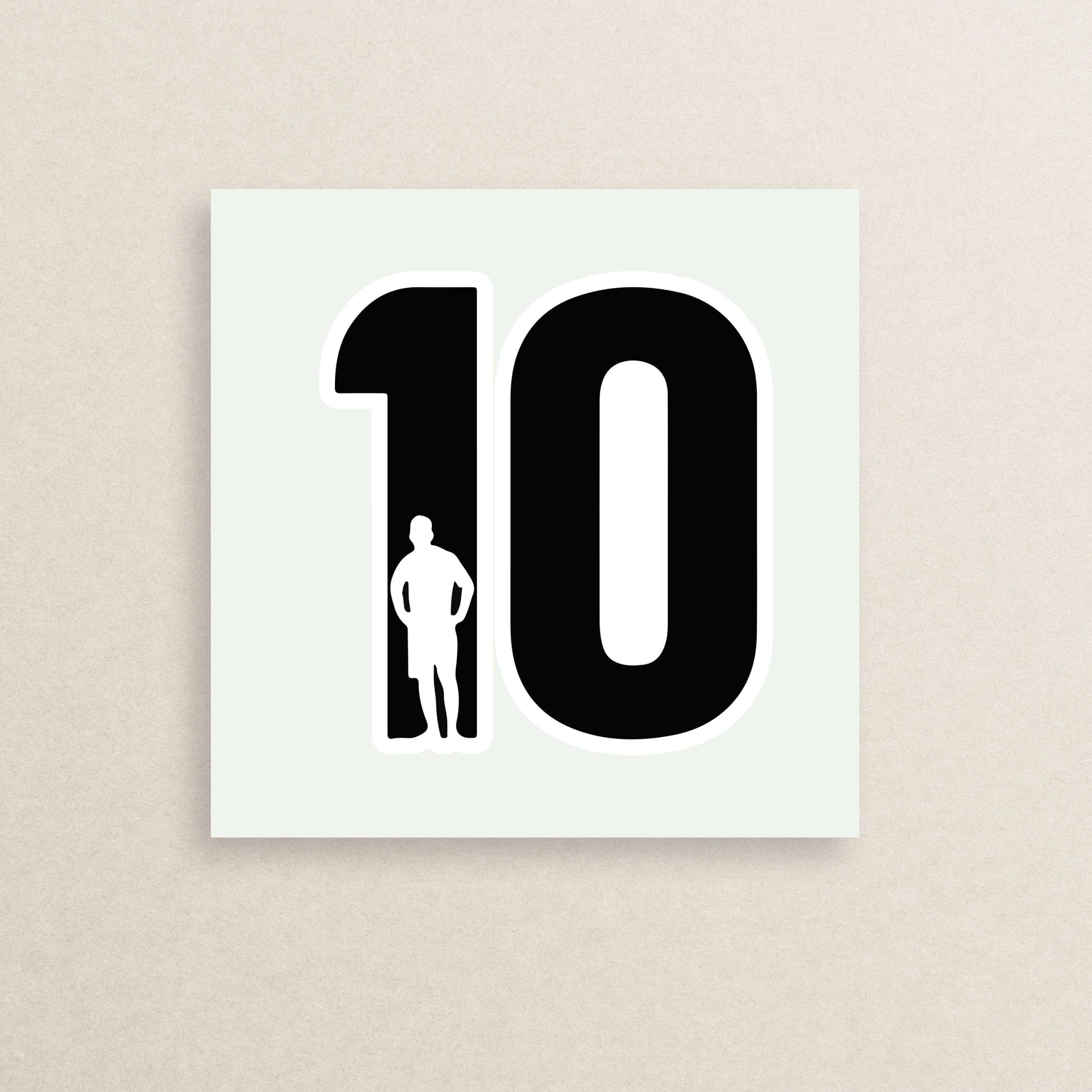 استیکر فوتبالیست لیونل مسی 06 | 06 Lionel Messi sticker