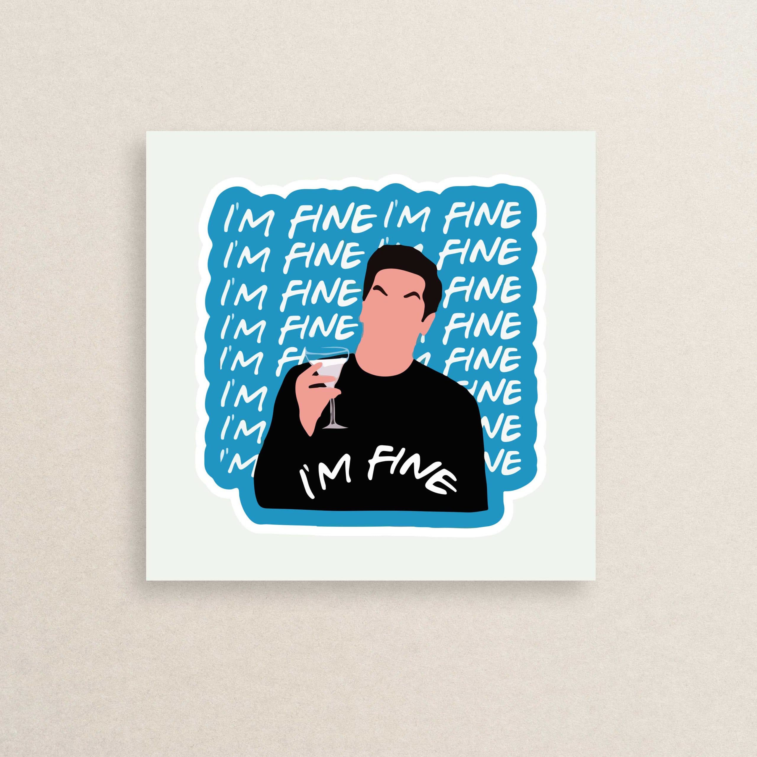 استیکر سریال فرندز 24 | Friends sticker 24