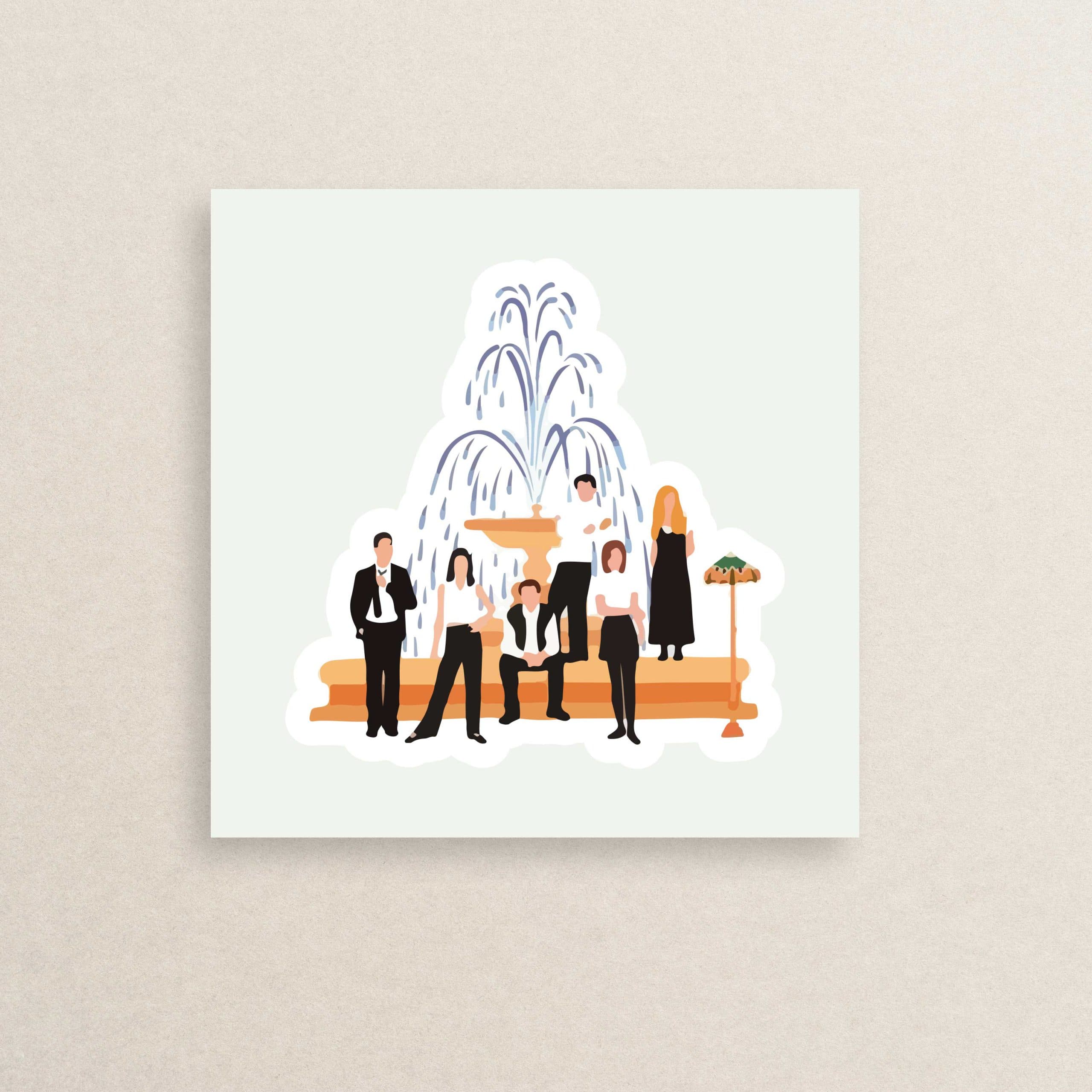 استیکر سریال فرندز 18 | Friends sticker 18