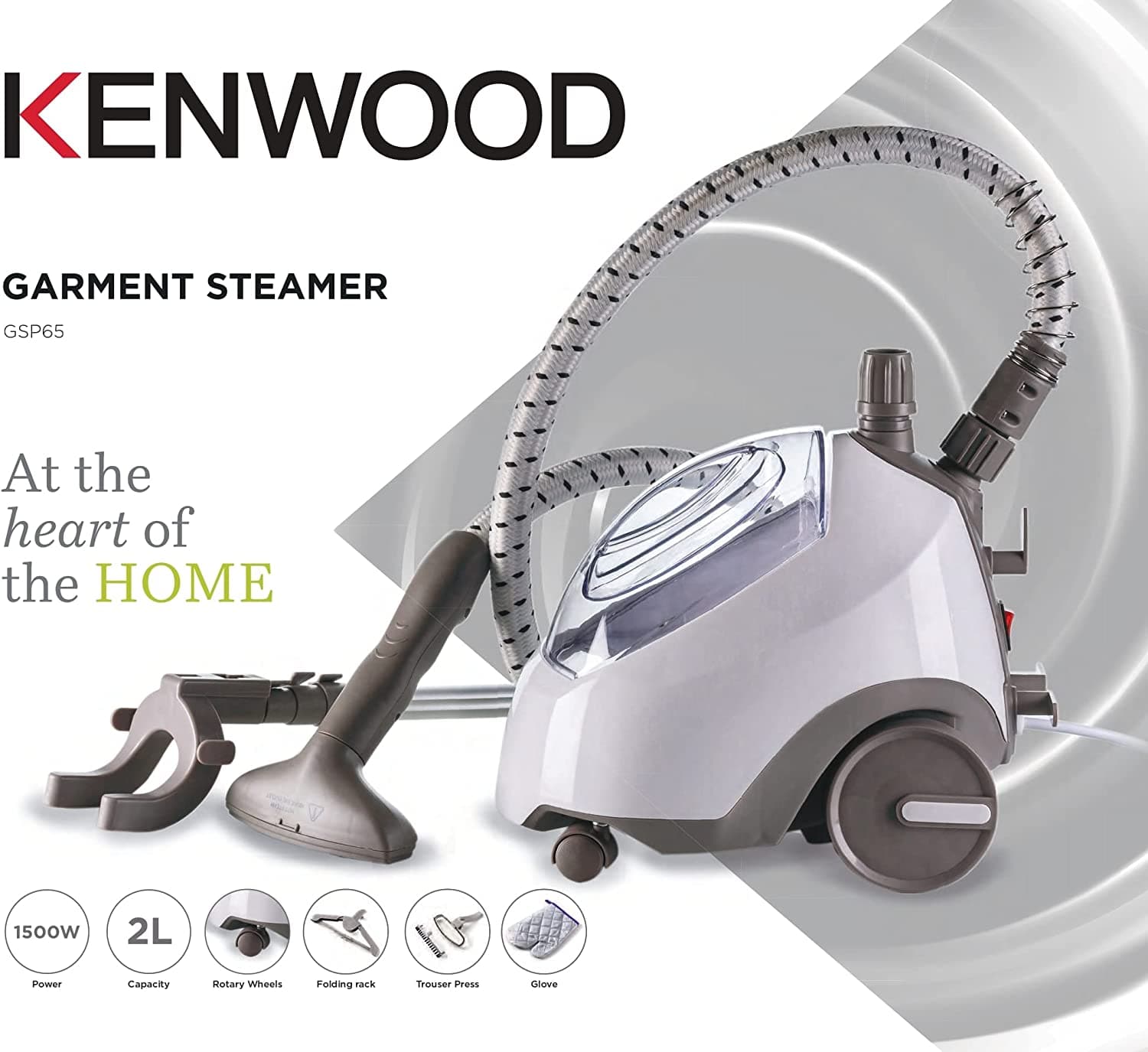 بخارشوی لباس Kenwood Garment Steamer 1500W — تصویر ۳