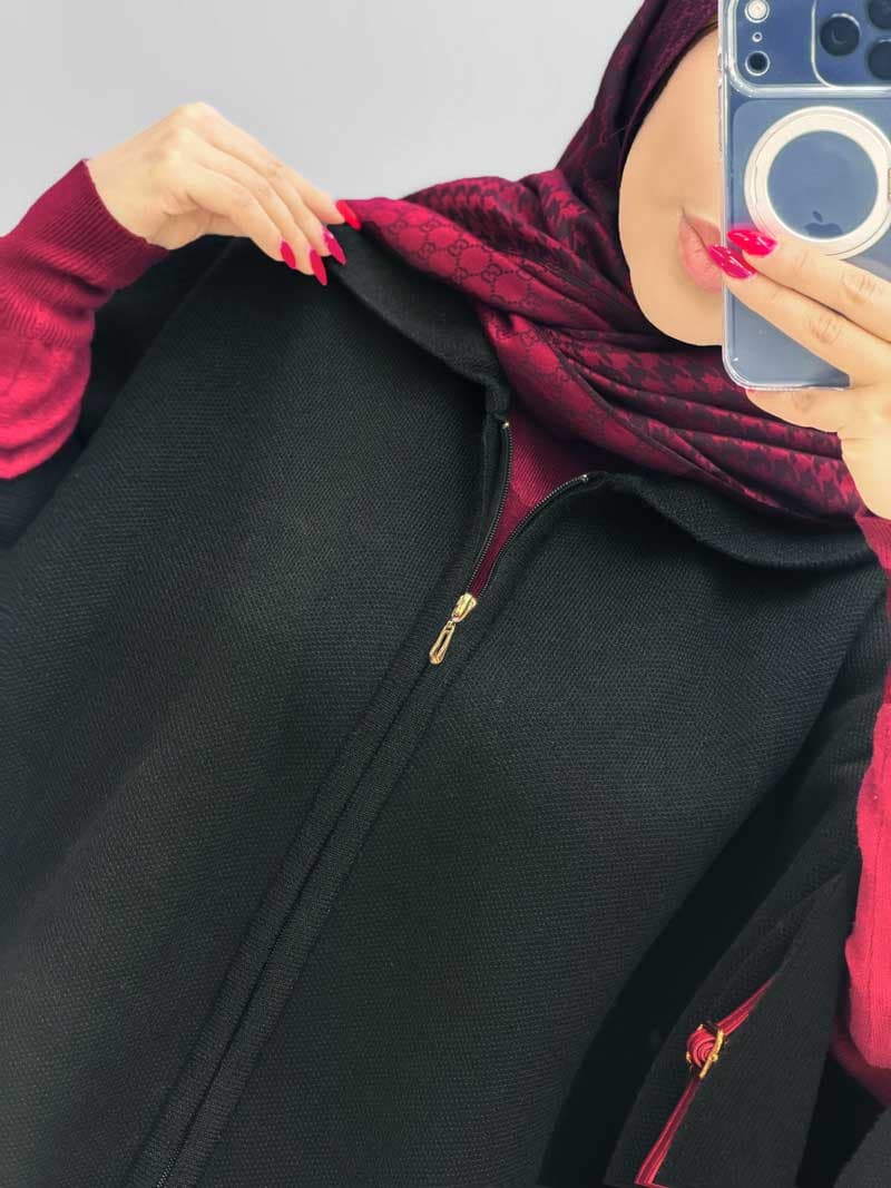 مانتو پانچ بافت ایپک کد201683 — تصویر ۴