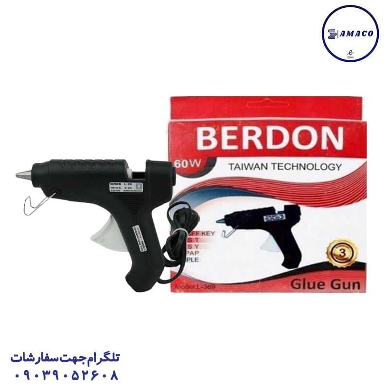 بردون – تفنگ حرارتی بزرگ 60 وات کلیددار کد 369