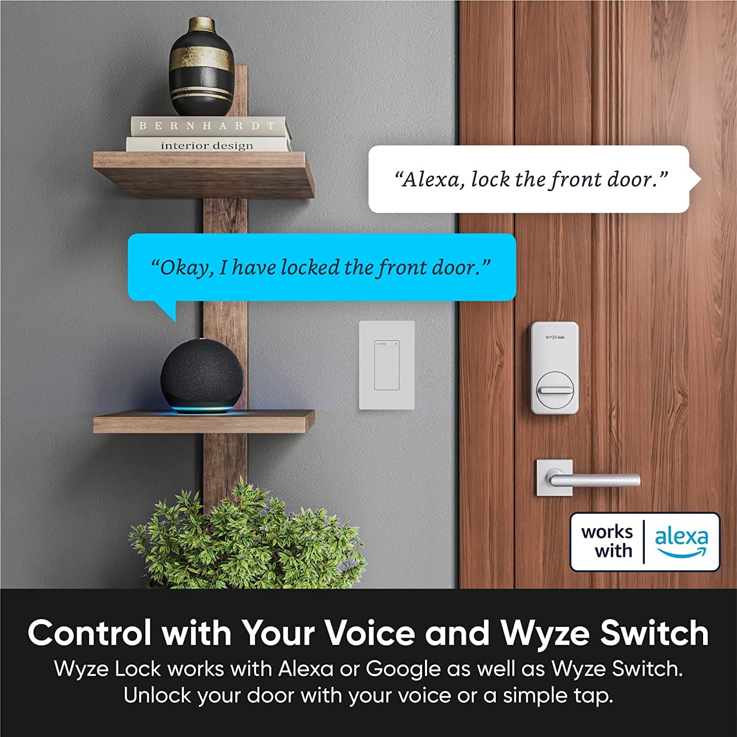 قفل هوشمند درب Wyze Smart Smart Lock WLCKG1 — تصویر ۵