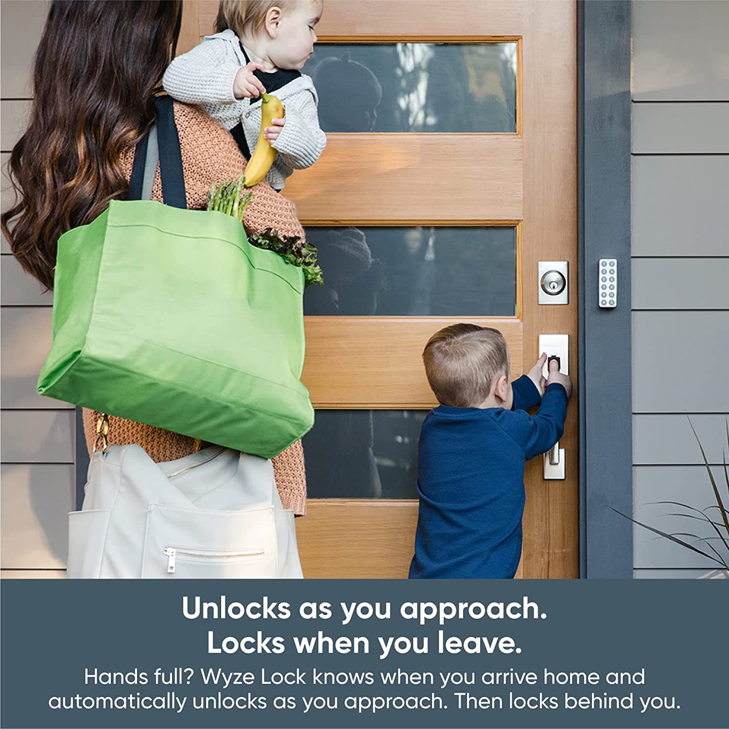 قفل هوشمند درب Wyze Smart Smart Lock WLCKG1 — تصویر ۴