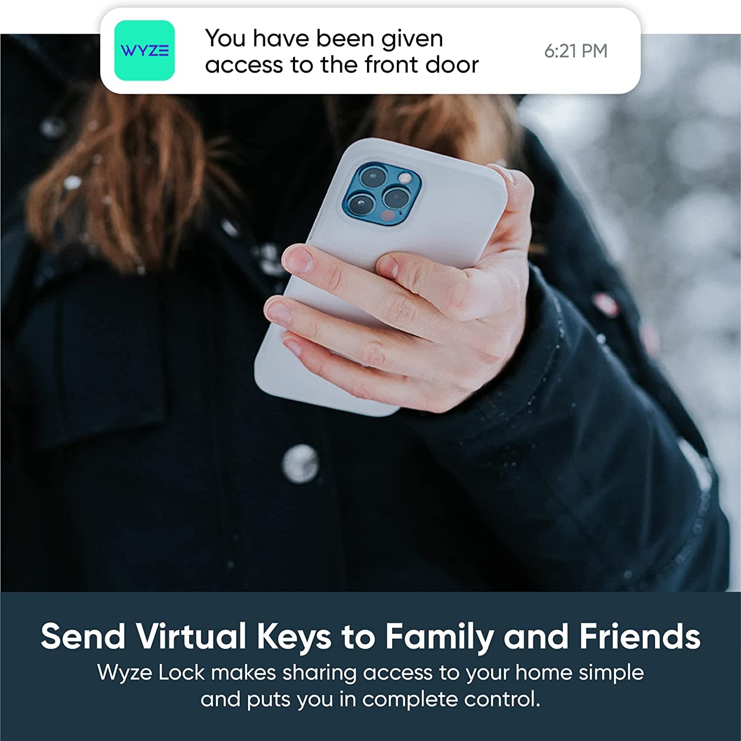 قفل هوشمند درب Wyze Smart Smart Lock WLCKG1 — تصویر ۳