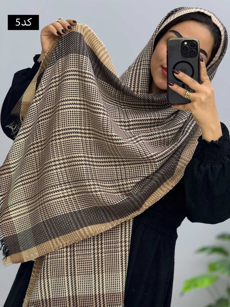 شال نخی پیچازی پوپک کد11023 — تصویر ۴