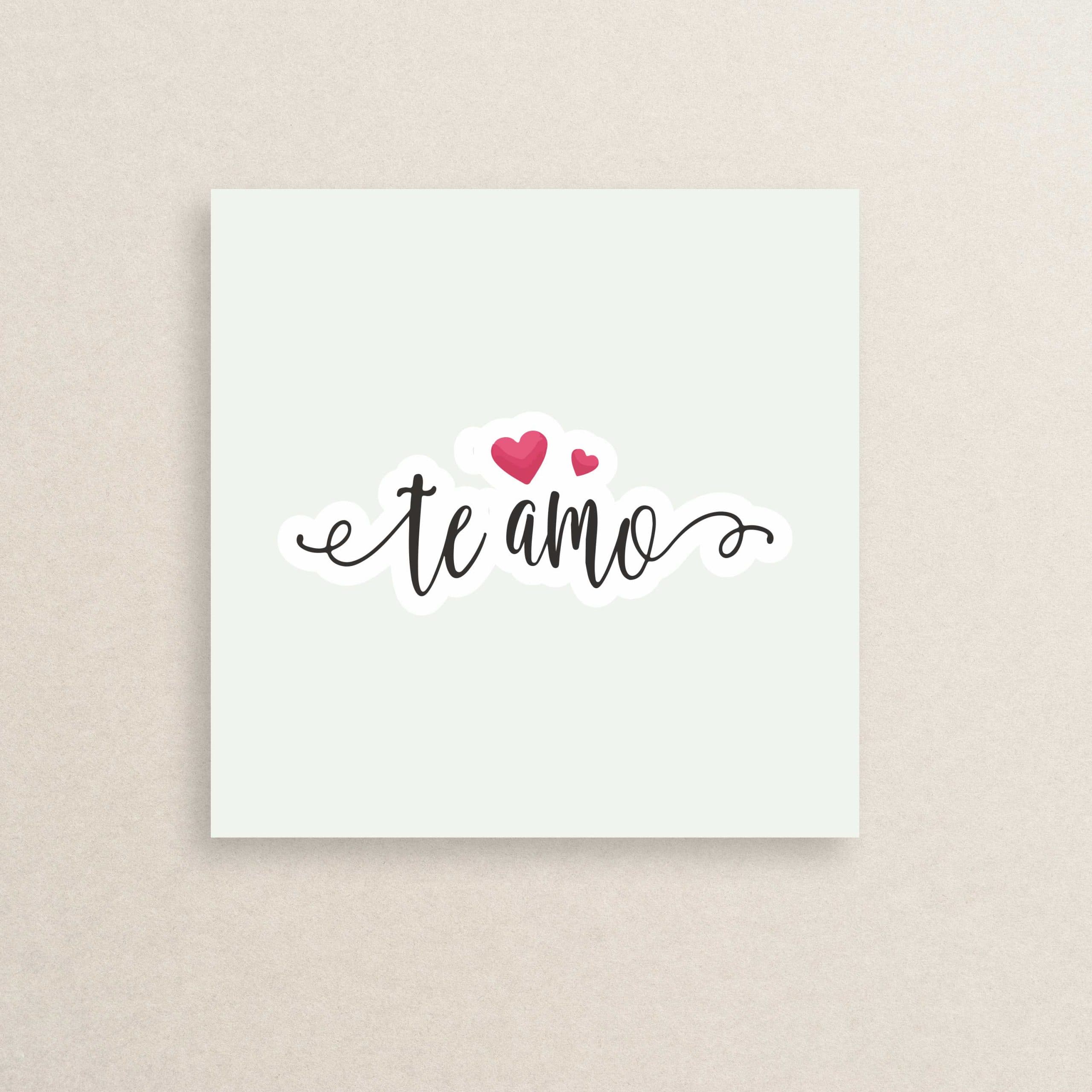 استیکر عاشقانه دوست دارم 49 | Love Ti Amo sticker 49