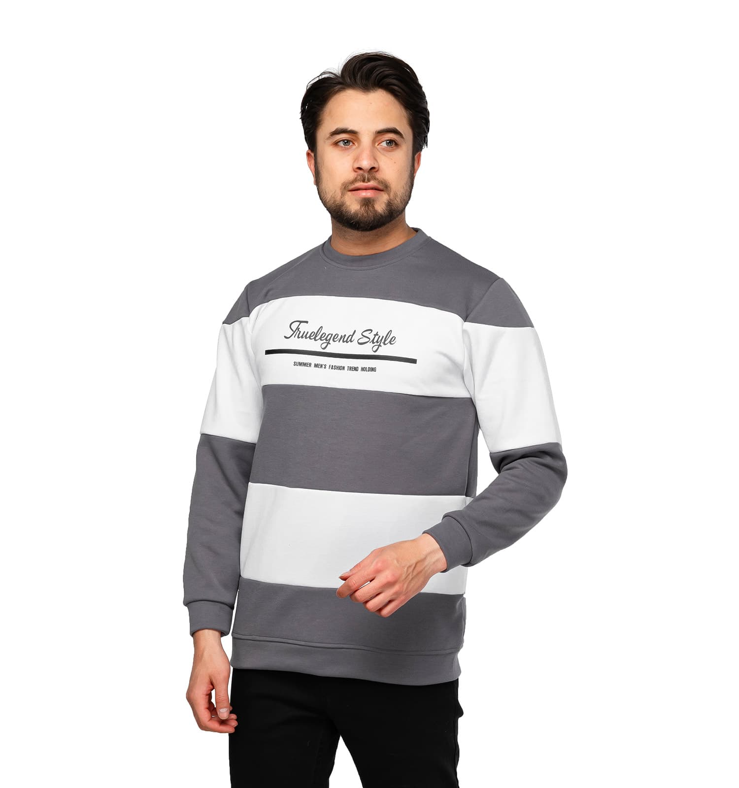 بلوز دورس یقه گرد رینگری کد 46361 — تصویر ۲