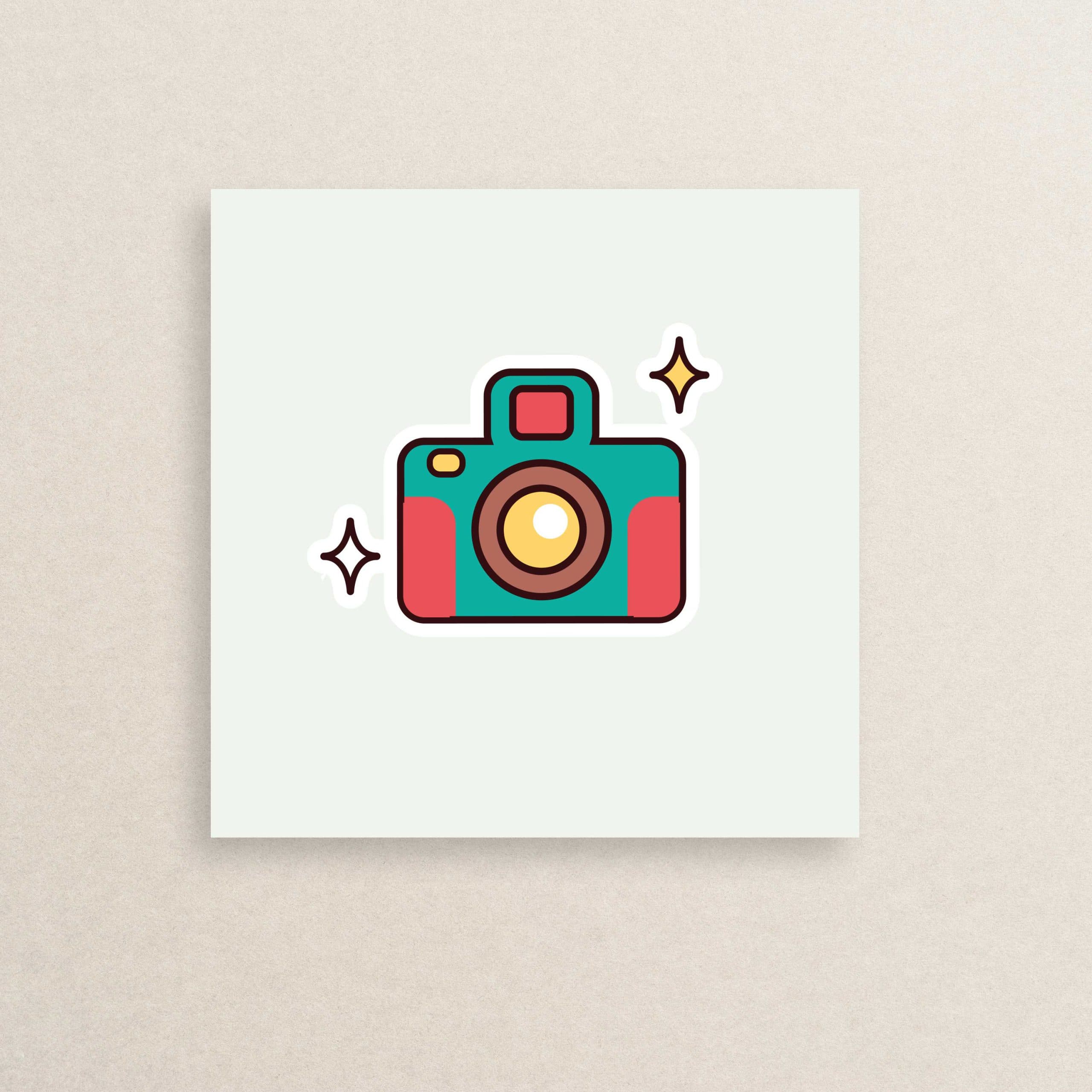 استیکر دوربین عکاسی 36 | Camera sticker 36