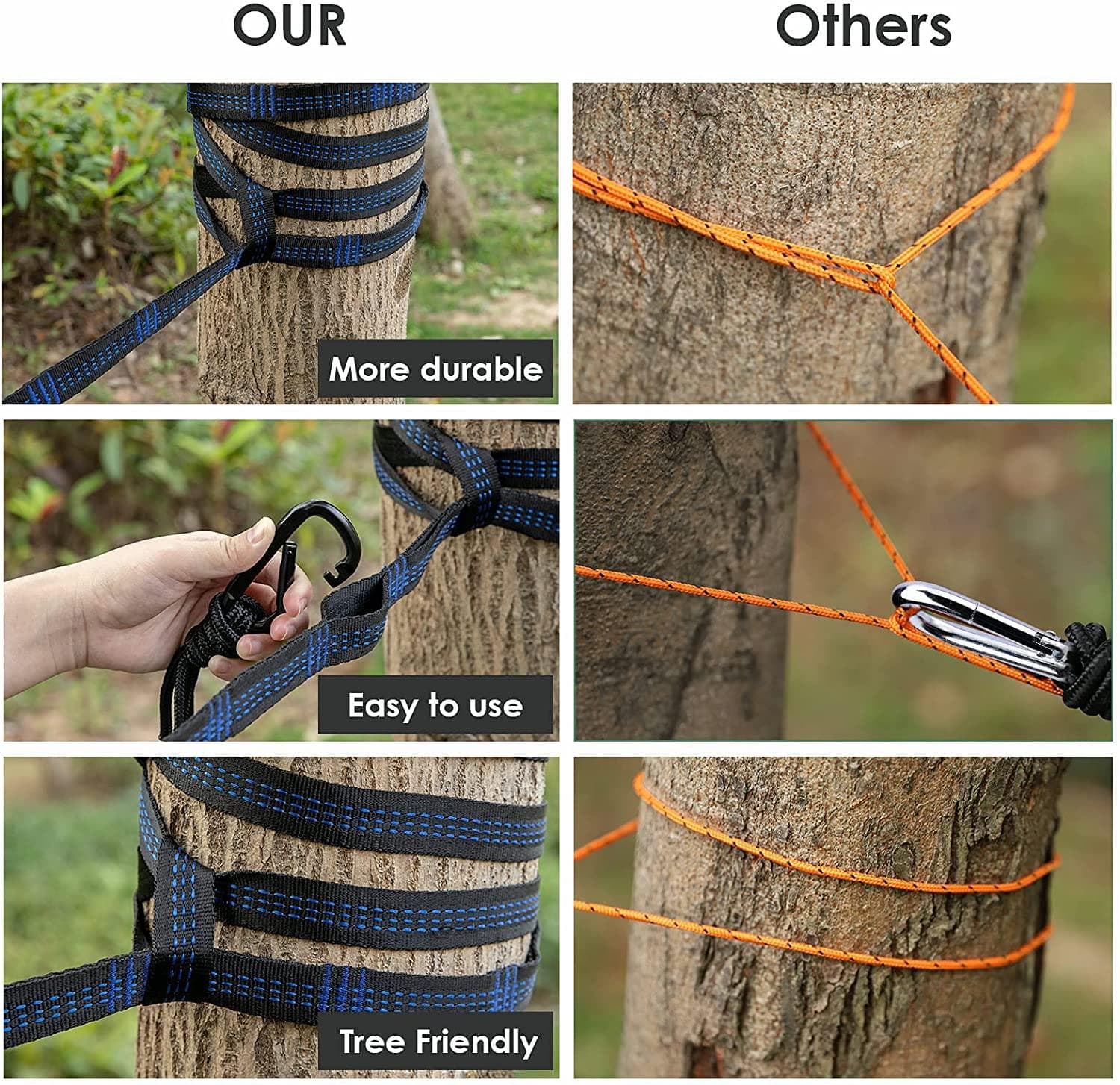 ننو کمپینگ (تخت آویز) Camping Hammock Double & Single — تصویر ۶