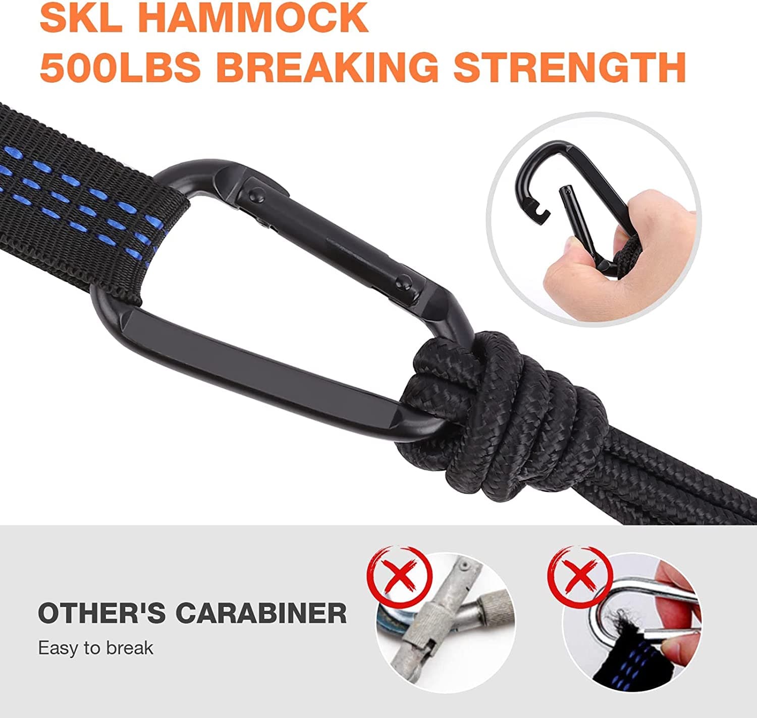 ننو کمپینگ (تخت آویز) Camping Hammock Double & Single — تصویر ۷