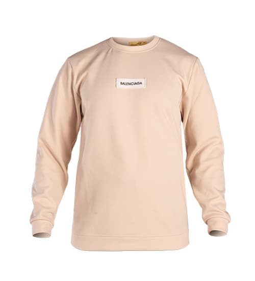 بلوز دورس مردانه یقه گرد طرح دار Balenciaga کد 49001