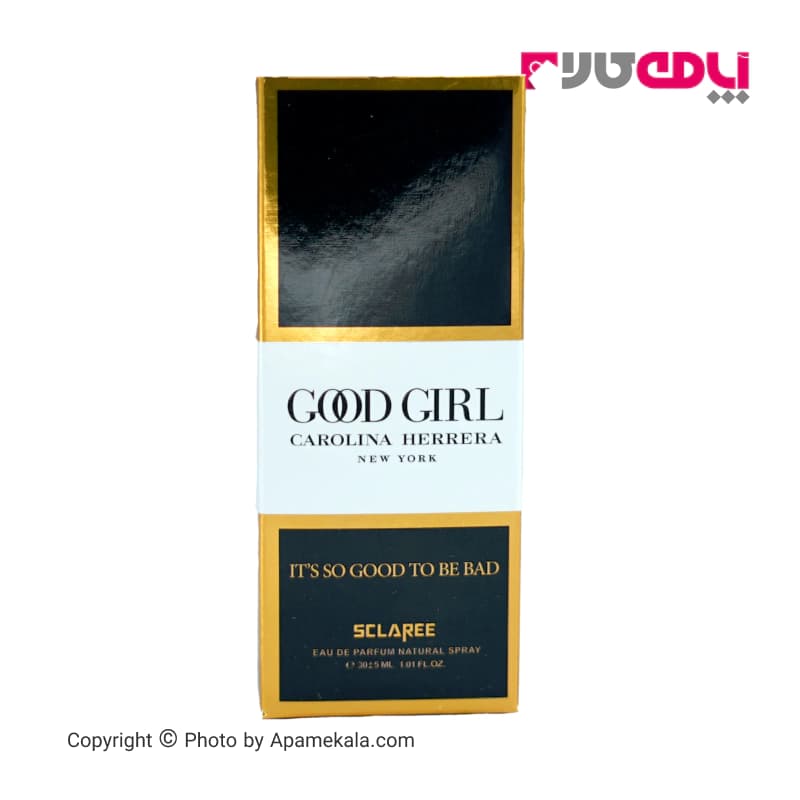 عطر جیبی زنانه اسکلاره مدل good girl حجم 30 میل — تصویر ۲