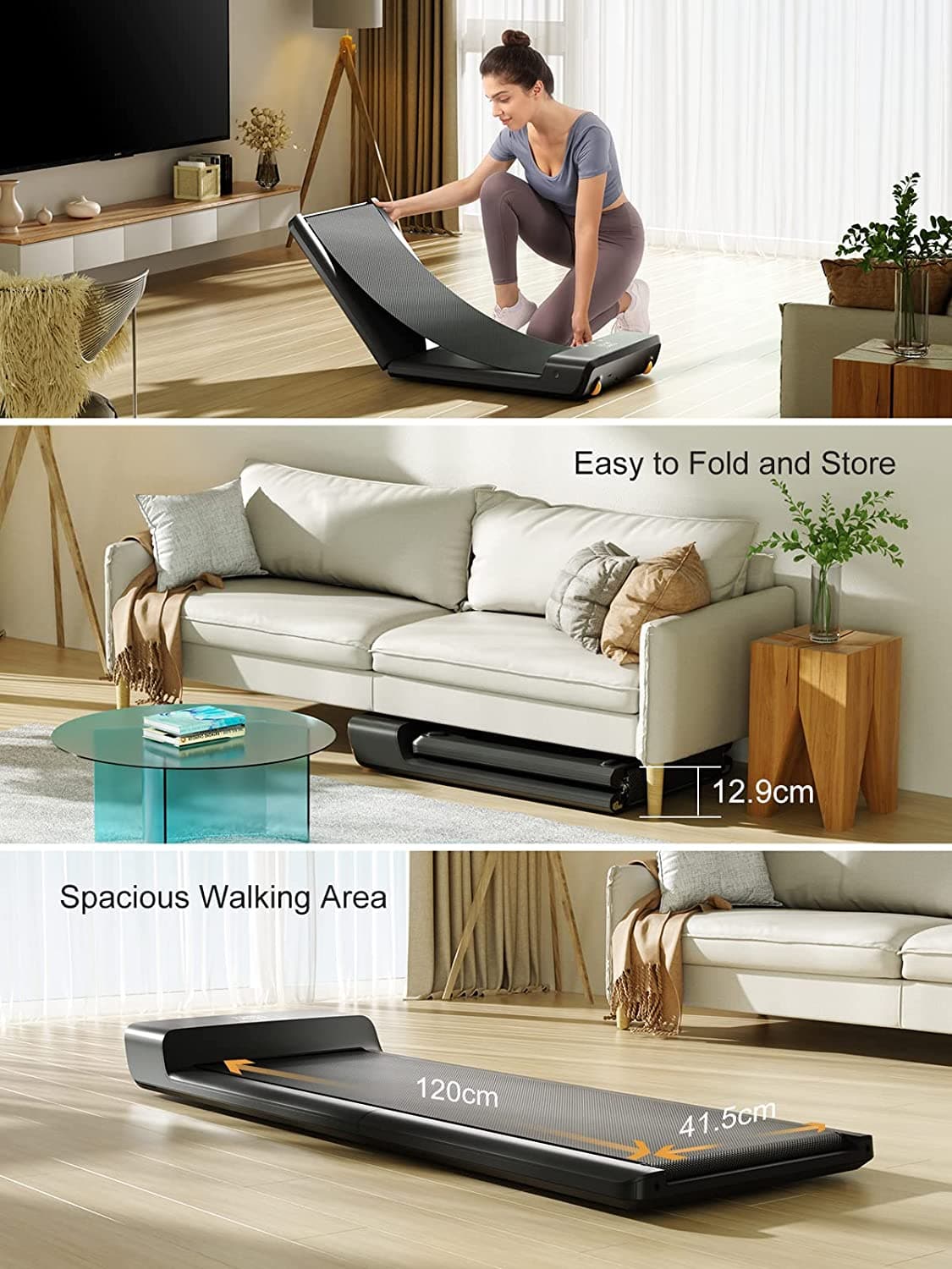 تردمیل هوشمند KingSmith WalkingPad A1 Pro Smart — تصویر ۴