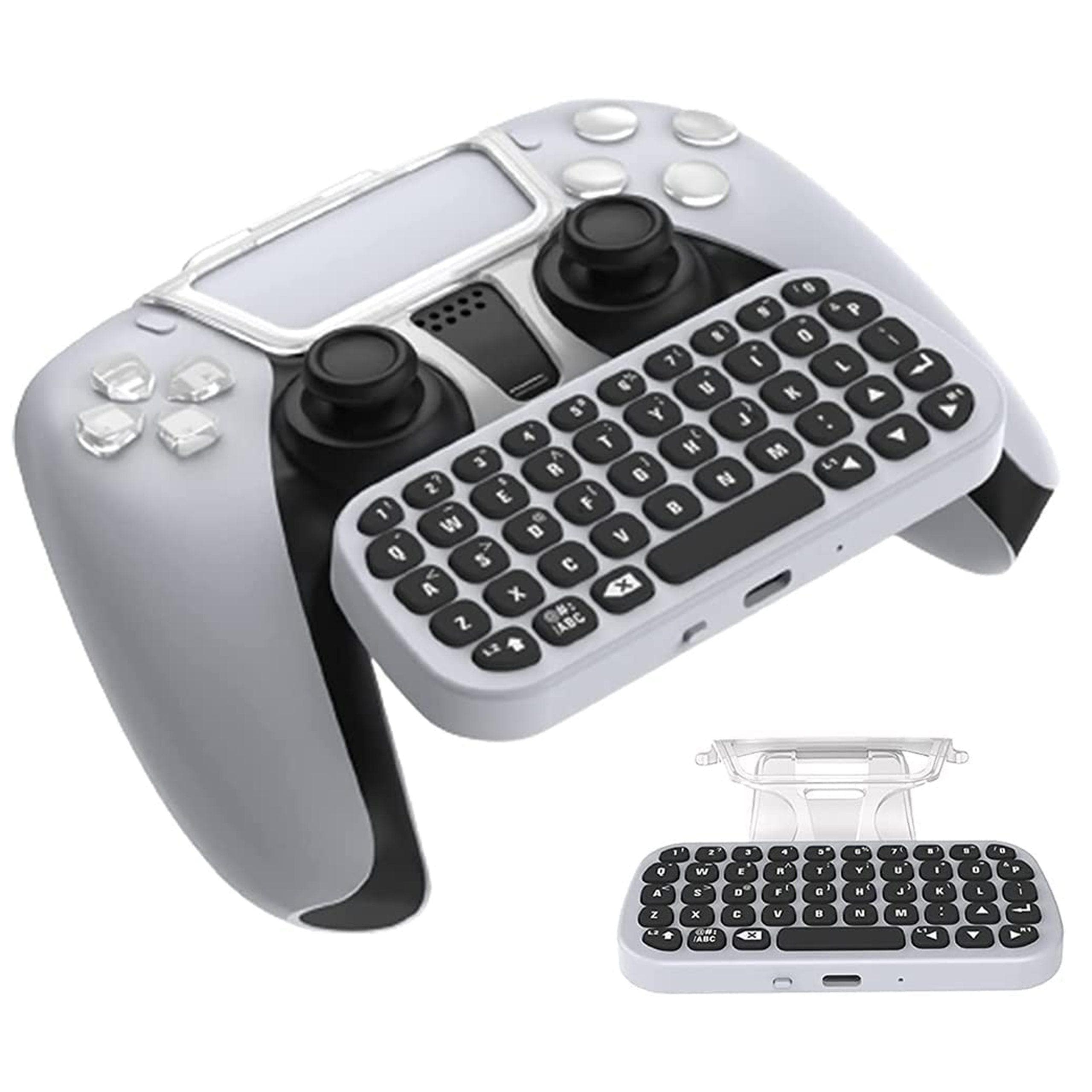 صفحه‌کلید کنترل‌کننده بی‌سیم برای Controller Keyboard for PS5, Wireless Chatpad , PS5