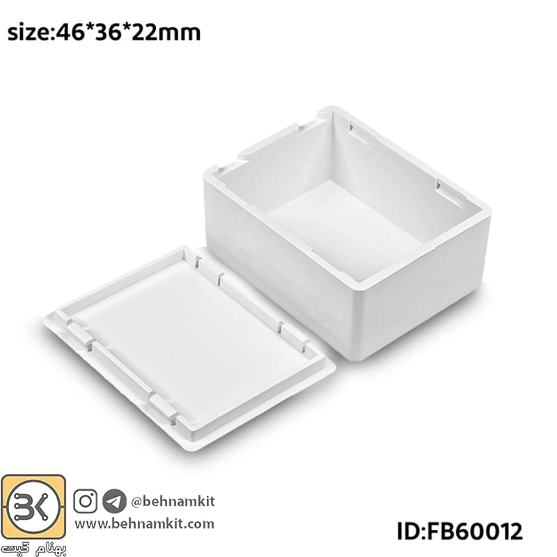 جعبه دو تكه فشاري 3.6 × 4.6 ارتفاع 2.2 كد 60012 — تصویر ۲
