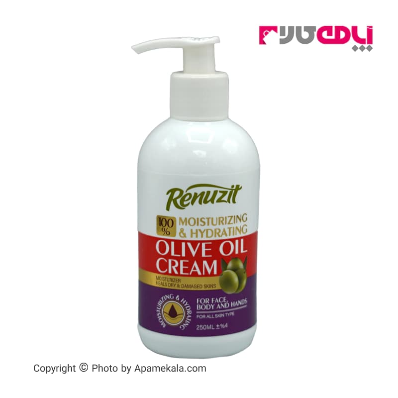 کرم مرطوبکننده رینوزیت (renuzit) مدل olive oil حجم 250 میل