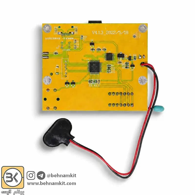 تستر قطعات الکترونيکي LCR-T4 + جعبه مخصوص — تصویر ۳