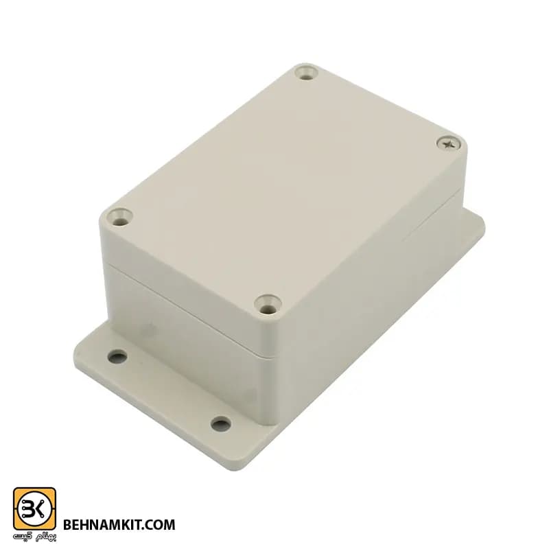 جعبه ضد آب s: 10 × 6.7 x 5 Cm سفید / گوشواره دار