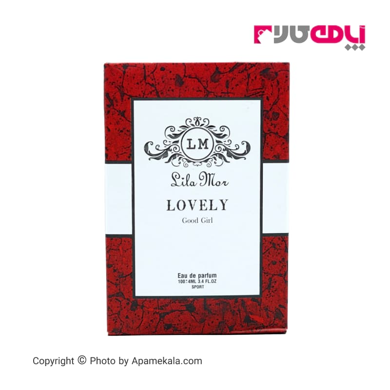 ادکلن اسپرت لیلامور lila mor مدل lovely good girl حجم 100 میل — تصویر ۲