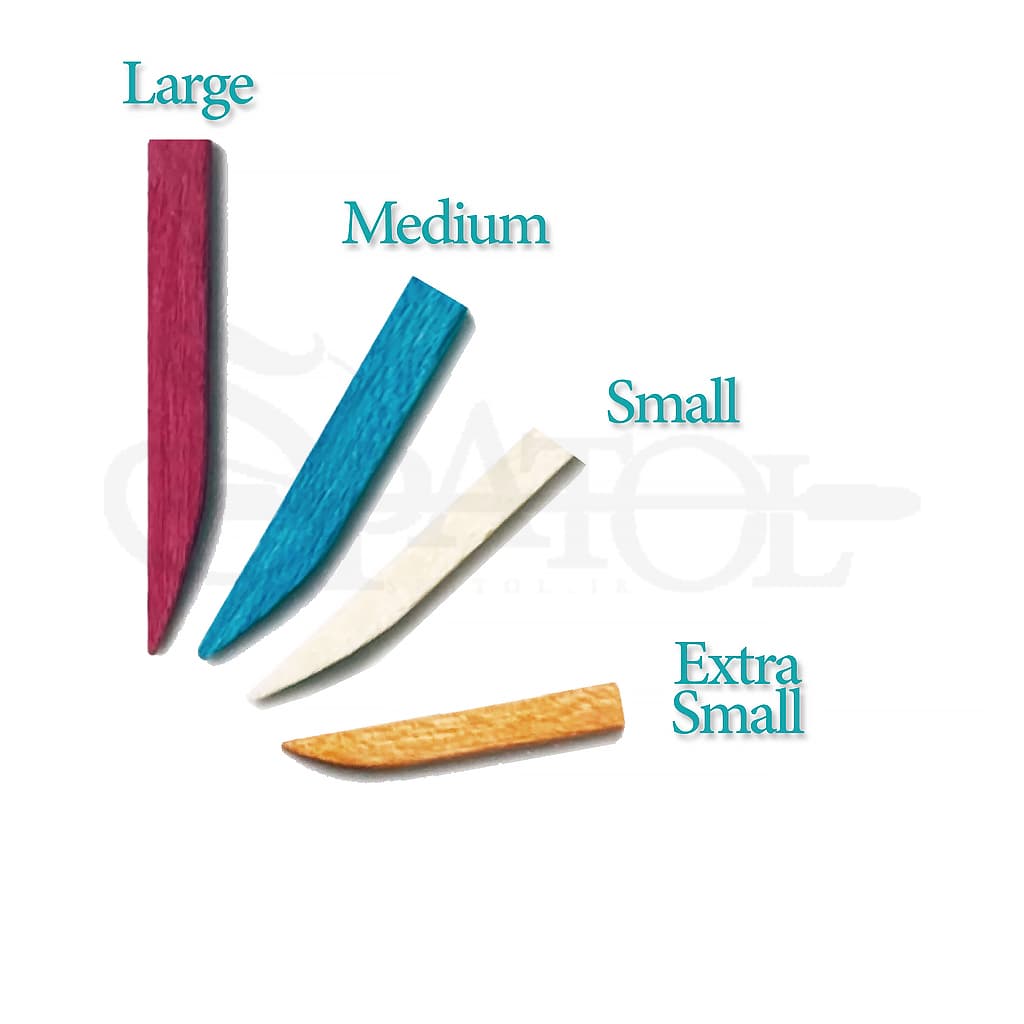 وج اناتومیک چوبی interdental wedge برند Zt dental — تصویر ۲
