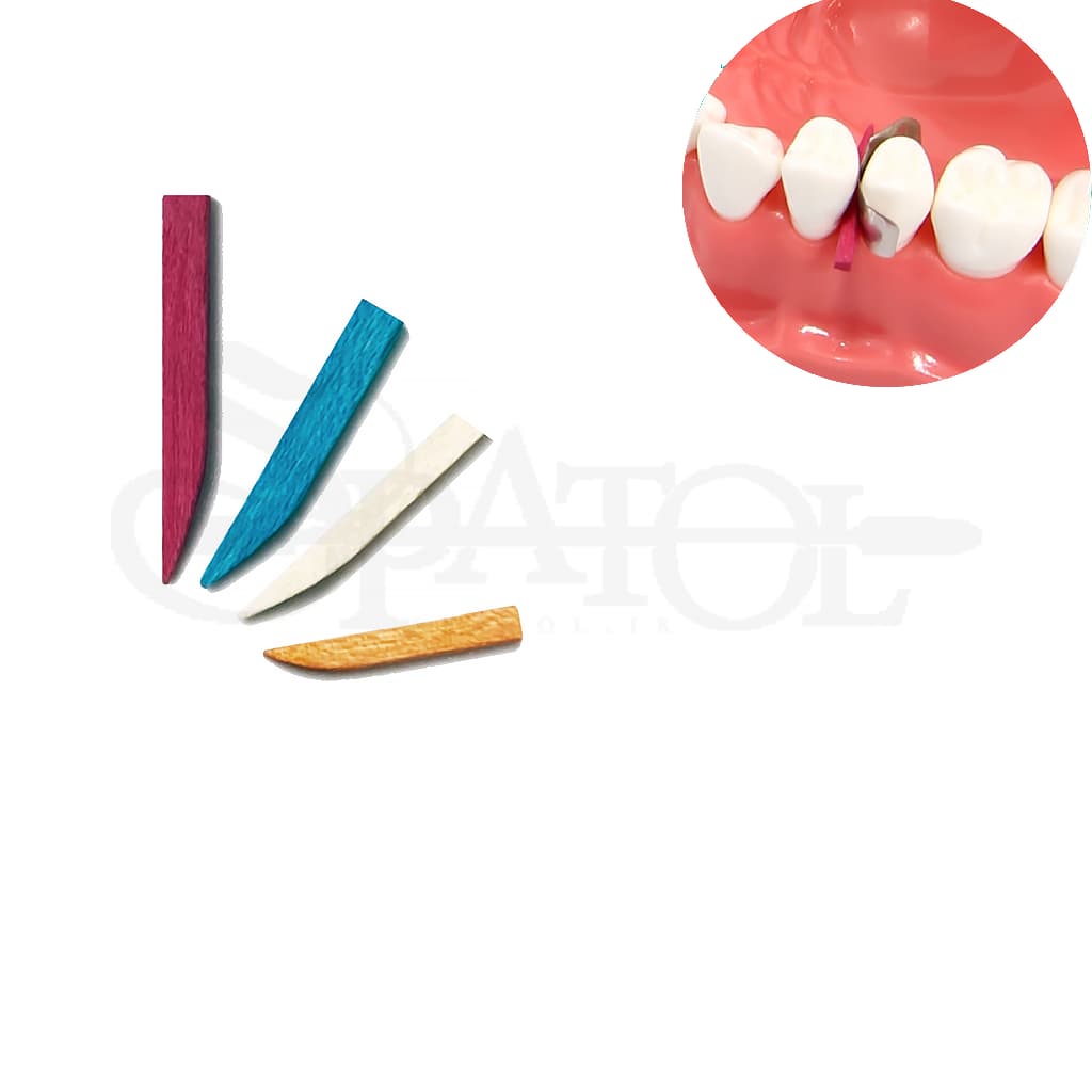 وج اناتومیک چوبی interdental wedge برند Zt dental — تصویر ۳