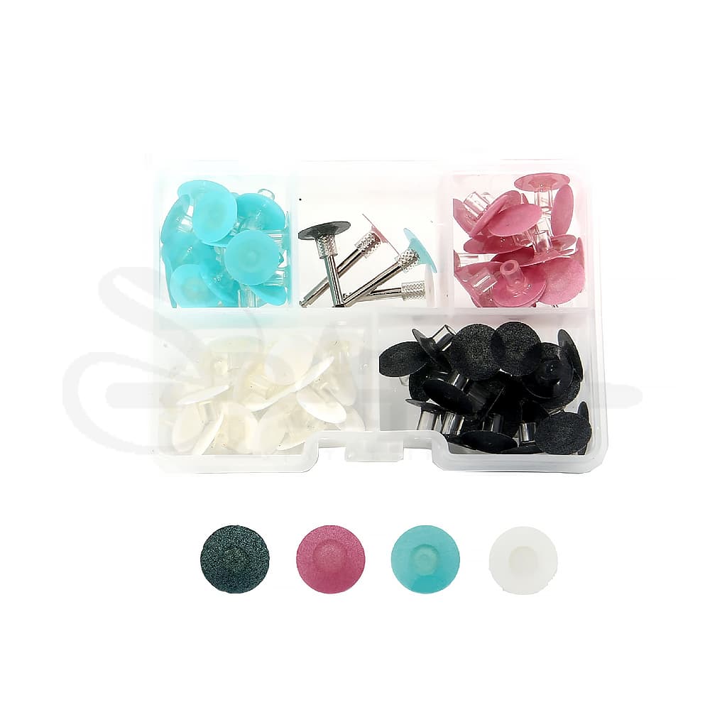 کیت دیسک پالیش 4رنگ Polishing Disc Kit برند Zt Dental دیسک پالیش
