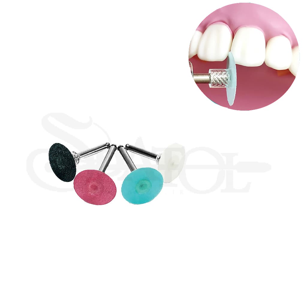 کیت دیسک پالیش 4رنگ Polishing Disc Kit برند Zt Dental دیسک پالیش — تصویر ۳