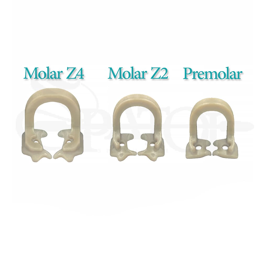 کلمپ رزینی رابردم Resin Ruberdam clamps برند Zt Dental — تصویر ۲