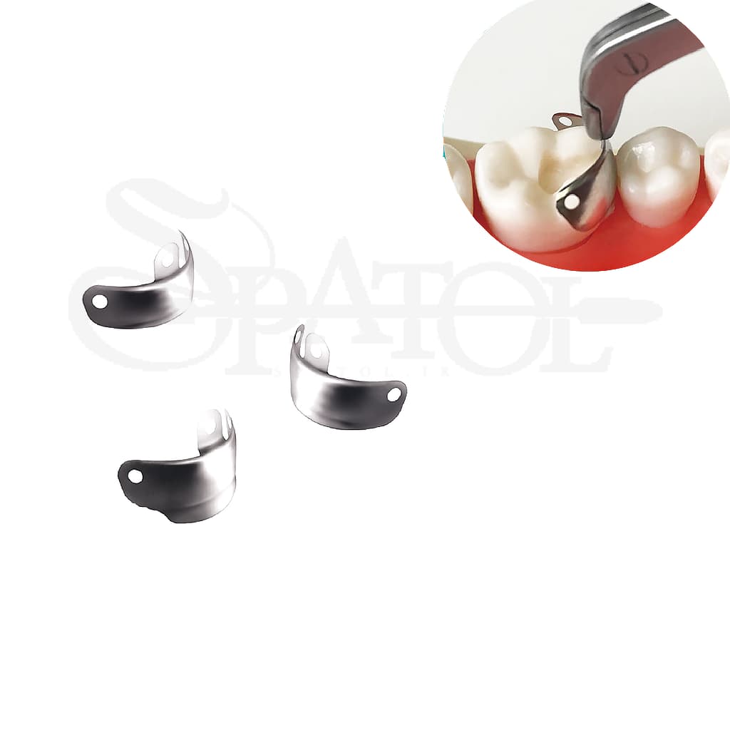نوار ماتریکس سکشنال سوراخ دار Sectional Matrix Band برند Zt Dental — تصویر ۲