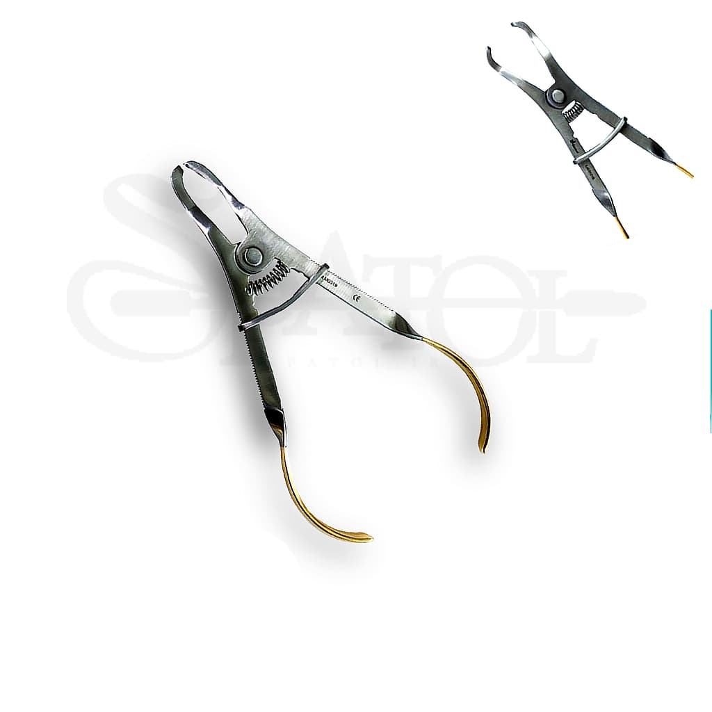 فورسپس رینگ سکشنال تیتانیومی Forceps Sectional Ring برند Zt Dental — تصویر ۲