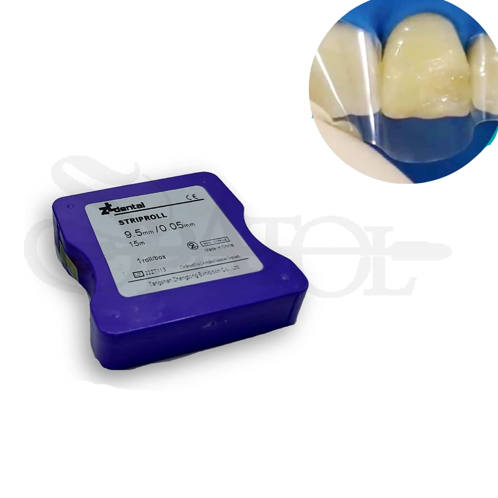 نوار ماتریس سلولوئیدی polyester matrix band برند Zt Dental — تصویر ۲