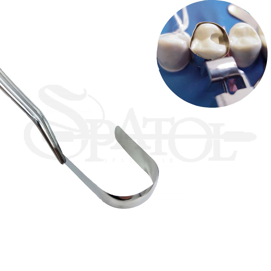 نوار ماتریکس تافل مایر کانتور Matrix Band Tofflemire Contoured برند Zt Dental — تصویر ۲
