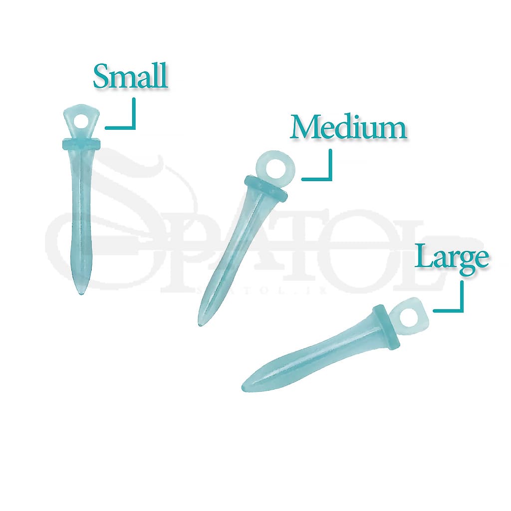 وج اناتومیک شفاف Anatomic Wedge Transparent برند Zt Dental — تصویر ۲