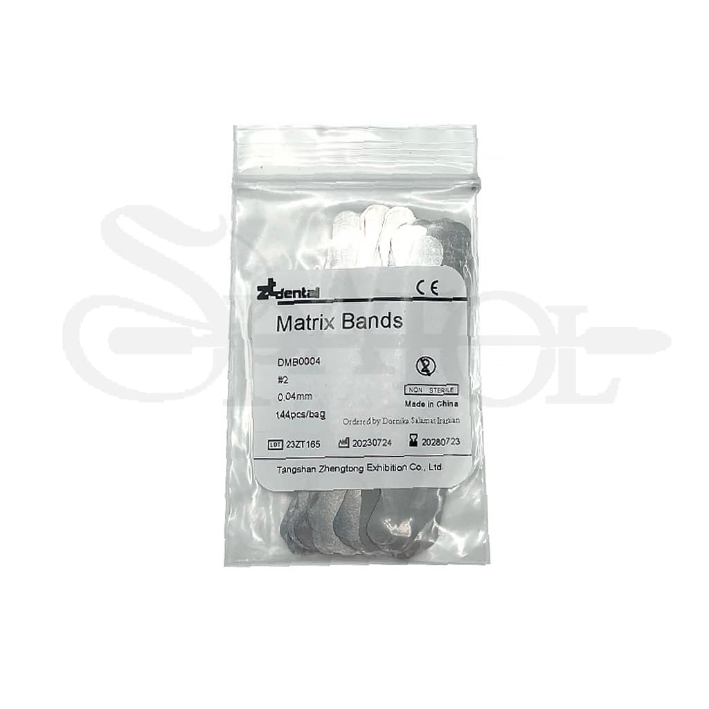 نوار ماتریکس اطفال (144عددی) Matrix Standard band #13 برند Zt Dental