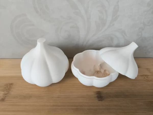 جعبه نگهداری سیر به شکل سیر – خدمات چاپ سه بعدی سفارشی — تصویر ۶