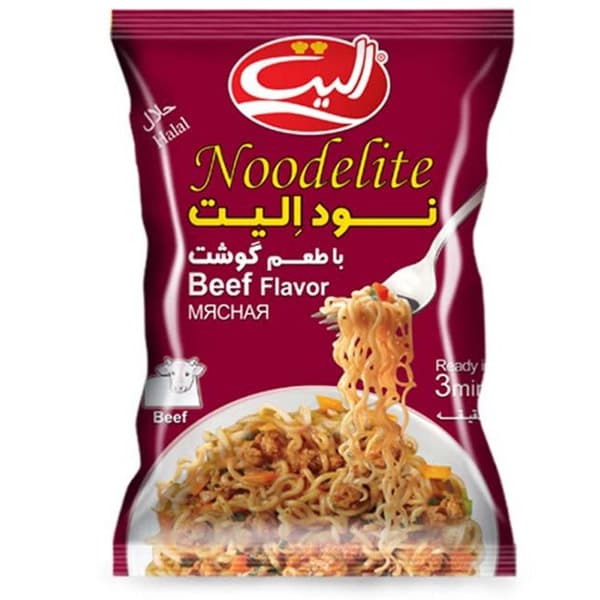 نودل با طعم گوشت الیت 75 گرم — تصویر ۲