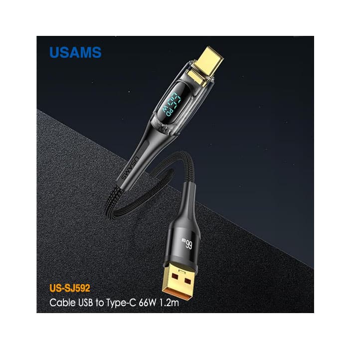 کابل 1.2 متری USB به Type-C یوسمز US-SJ592 — تصویر ۵