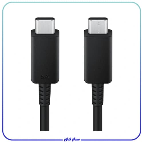 کابل سوپر فست دو سر تایپ سی اصلی 5آمپر 1.8 متر — تصویر ۲